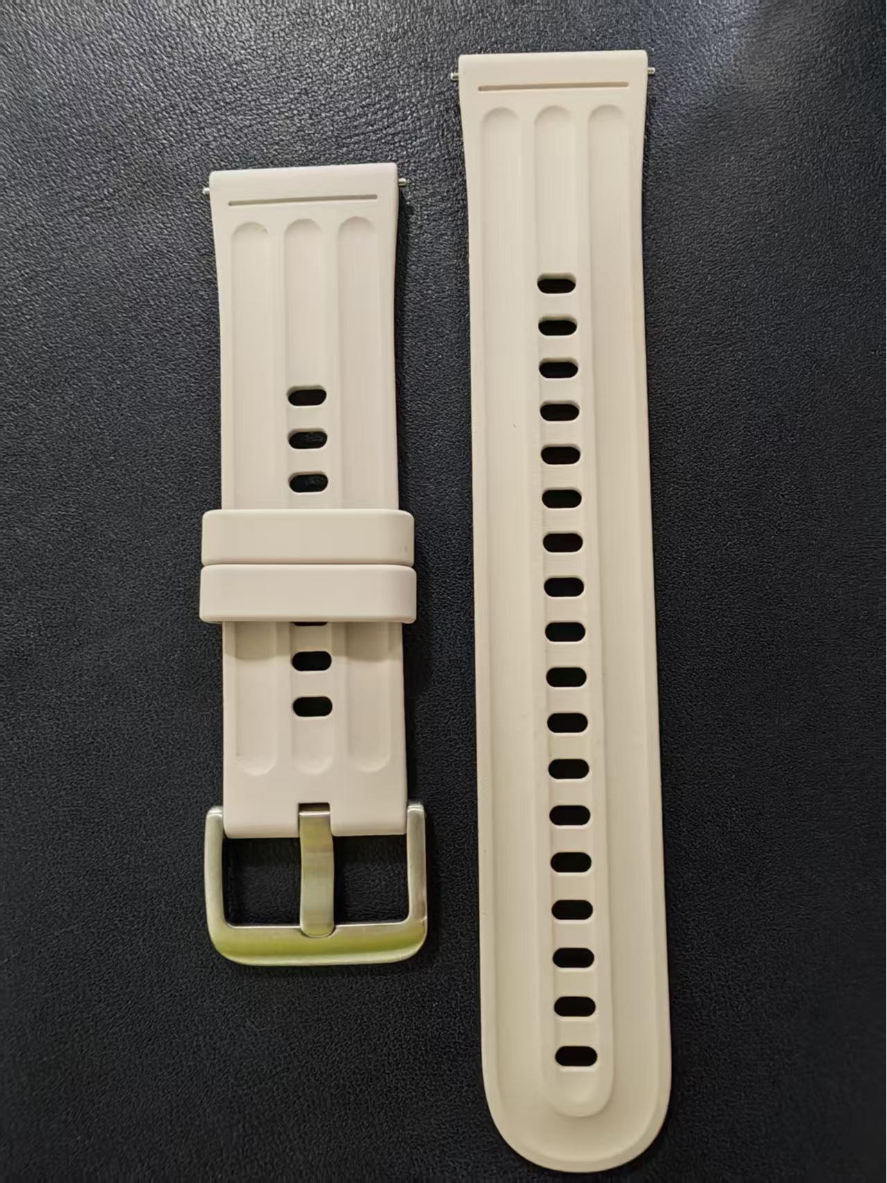 

22MM Fluororubber Strap for OPPO Watch S & Compatible with Huawei GT6/5/4/3/2 22MM