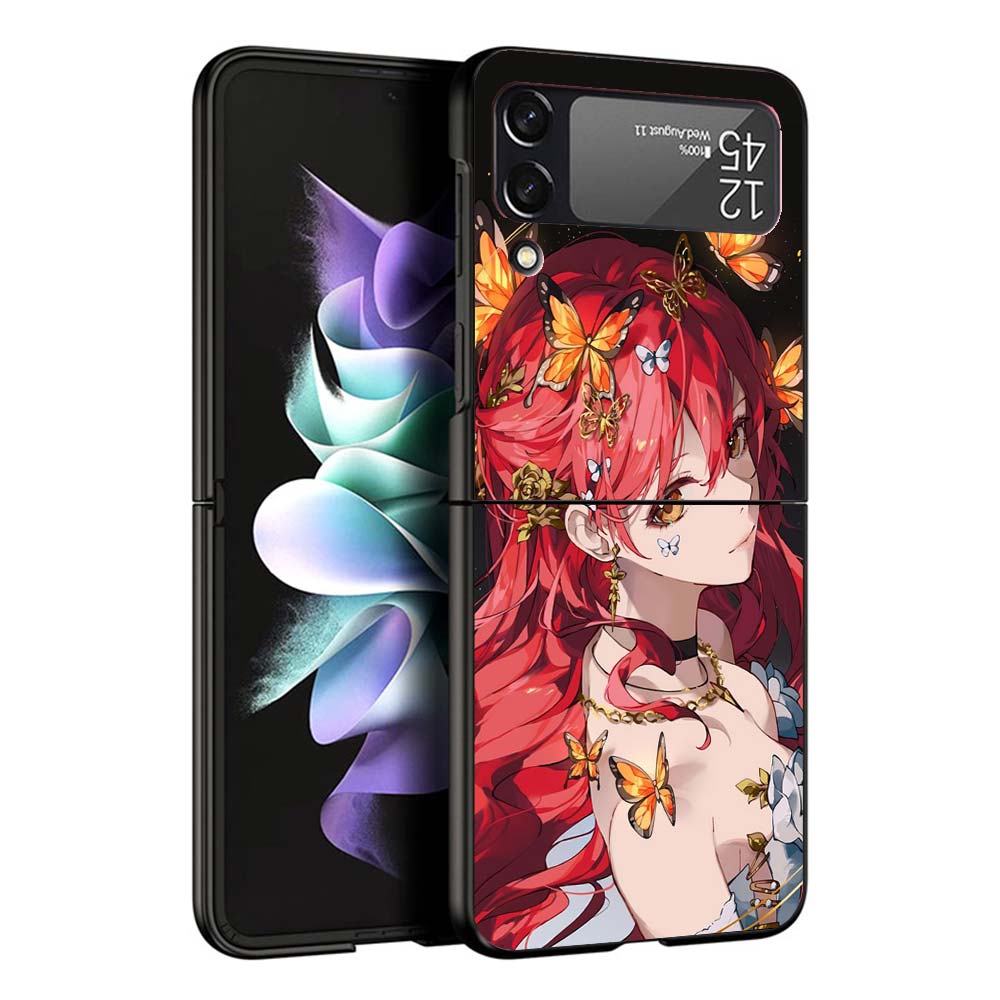 Honkai Star Rail Himeko Phone Case For Samsung Galaxy Z Flip7 Flip6 5G Flip5 Flip4 Flip3 ZFlip 7 6 3 4 5 Shockproof Back Cover G
