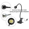 LED Reading Lights 360°Flexible Gooseneck Dimmable Table Lamp Clip On Indoor Bedroom Eye Protection Desk Light Book Clamp Lamp