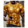Funny Muscle Body T-Shirts 3D Print Men Women Casual Short Sleeve Round Neck T Shirt Streetwear Oversized Tees Man Tops Clothing