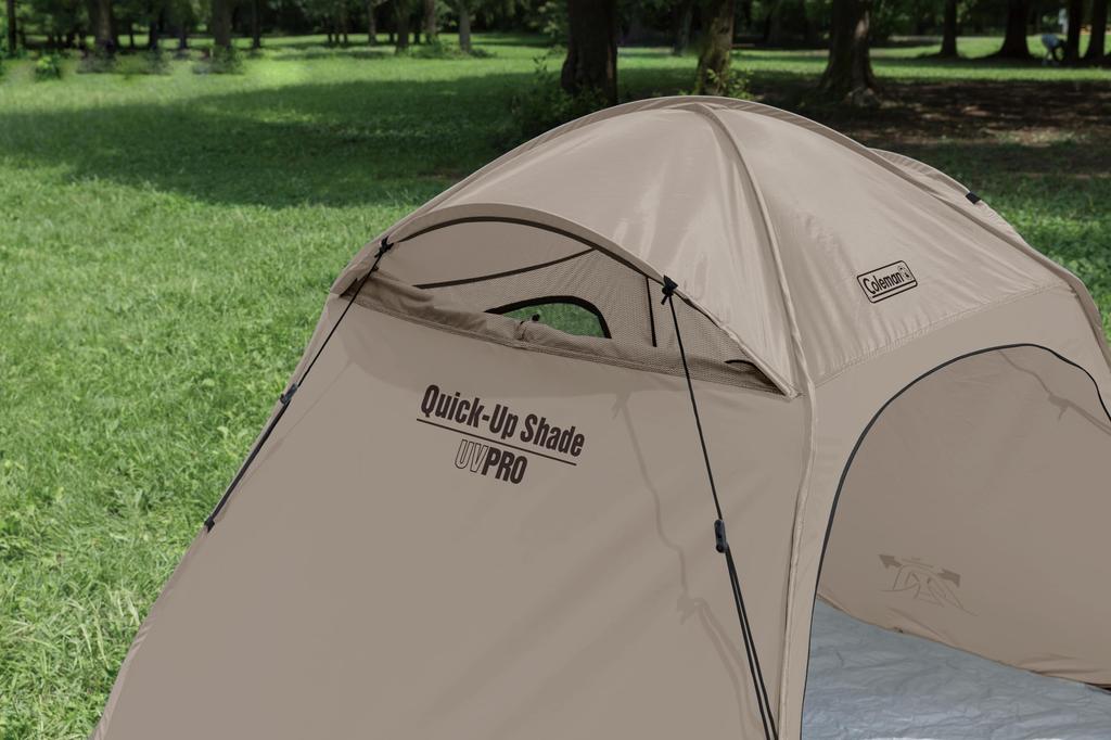 COLEMAN Shade Beach Compact UV Sports Day Quick-Up (Greige) - Outdoor, Leisure, Picnic, Tent, Tent, Pop-Up Tent, Protection, Portable, Park,