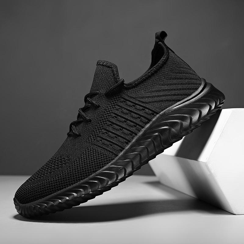 Summer Lightweight Men Running Sport Shoes Classical Mesh Breathable Casual Shoes Fashion Sneakers Athletic Sneakers
