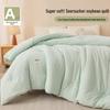 Class A Antibacterial Soybean Fiber Quilt: Thick, Warm, and All-Season Quilt.