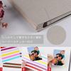 AIOR Photo Handmade Photo Large File with 20 Sheets DIY Free Cotton and Linen Perfect for and Growing Beige Self-Adhesive Album, Book, Capacity,
