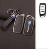 Zinc Alloy Leather Car Remote Key Case Cover Shell Fob For Changan Hunter F70 Cs35 Cs75 Plus Cs85 Coupe Cs95 Protector Keychain