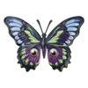 Vibrant Metal Butterfly Wall Decor Sculpture for Indoor Outdoor Home Garden Fence Decoration - Modern Colorful Art Piece