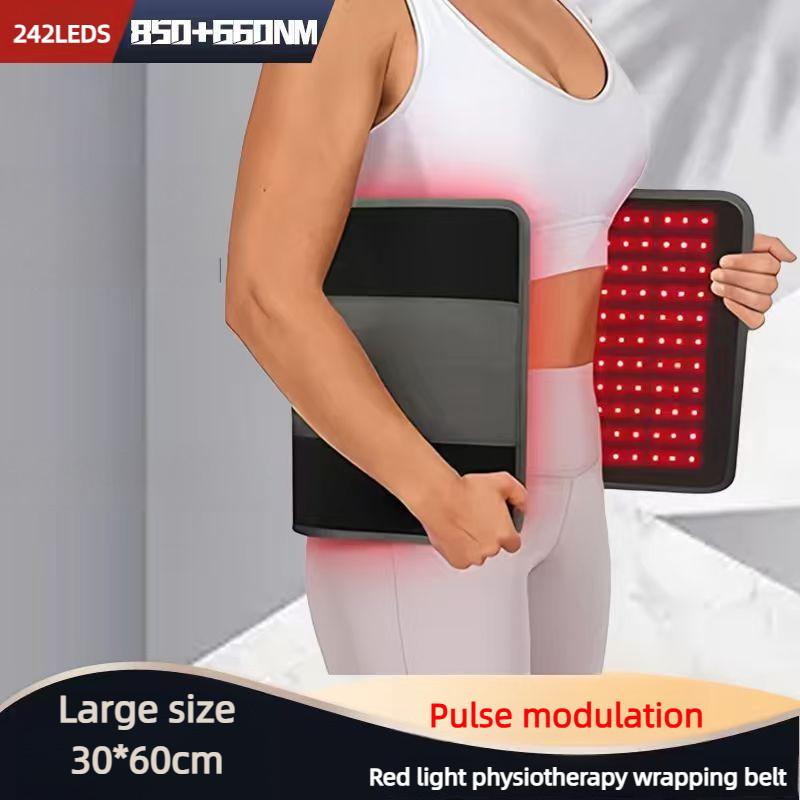 242 LED 30*60CM Red Light Blanket Large Sized Red Light Waist Belt Portable Infrared Light Waist Protection Pad