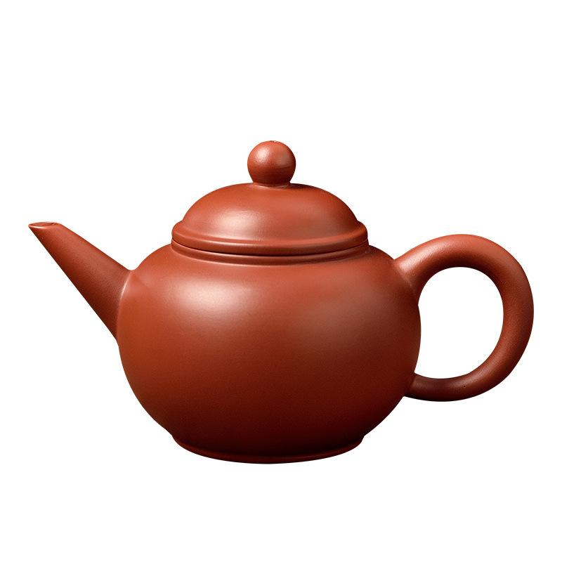 Handmade Large Mouth Pot Master Hand-pulled Pot Water Control Brewing Teapot Horizontal Pot Pear Pot Size Tea Set Brewing Pot