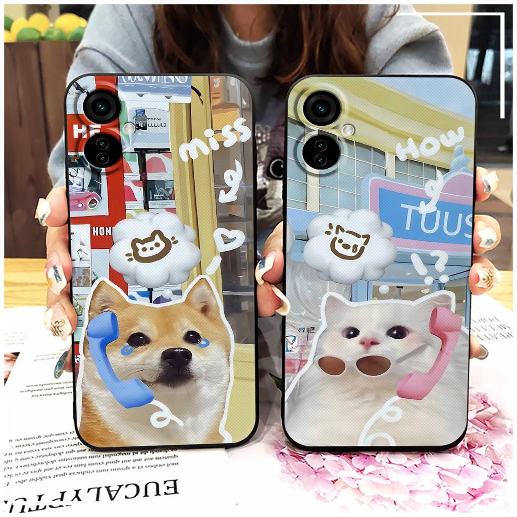Graffiti TPU Phone Case For Tecno Camon19/19Pro 4G Couple Dirt-resistant Silicone Anti-dust Shockproof Waterproof Cute