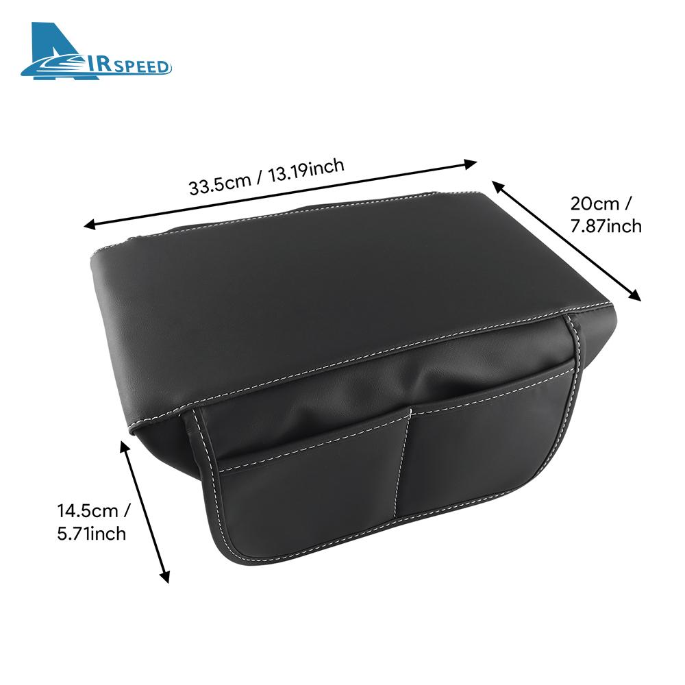 Leather Armrest Box Protective ABS Cover For Tesla Model 3 Model Y 2017-2025 Highland 2025 Juniper 2025 Arm Rest Lid Accessories
