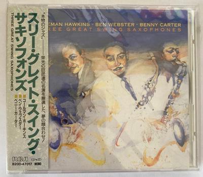 CD OMNIBUS, BEN WEBSTER, BENNY CARTER, - Three Great Swing Saxophones B20D47017 RCA 1989 Japan Jazz Used