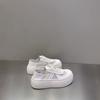 Niche design two wear thick-soled little white shoes women's 2025 summer new versatile breathable trend heightening casual board shoes