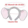 Plush Elephant Cartoon Headband for Kids Hairpieces Headwear Soft Hair Accessory for Makeup and Skincare
