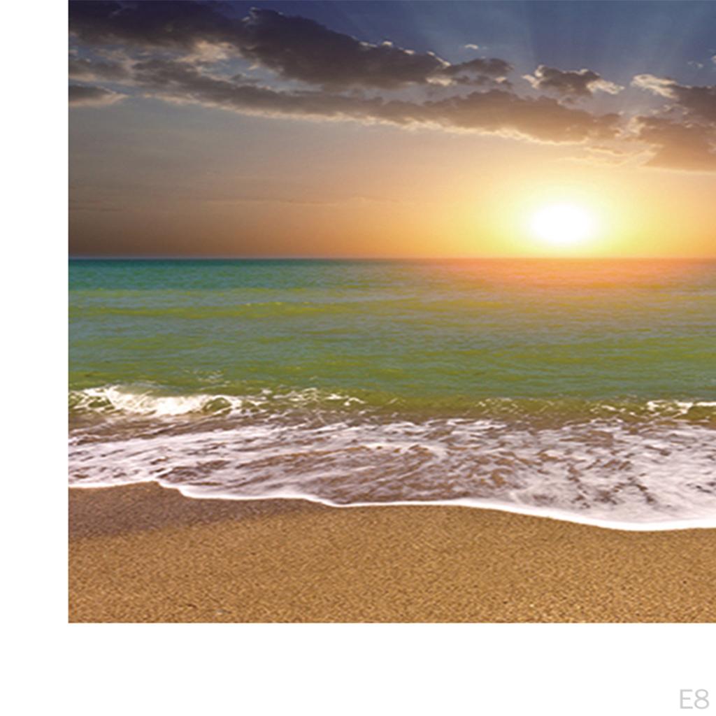 Aquarium Background Poster Decoration Sticker PVC Landscape
