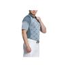 adidas Logo All Over Print Short Sleeve Polo Shirt Men Polo Shirts Arctic-Blue HZ6073