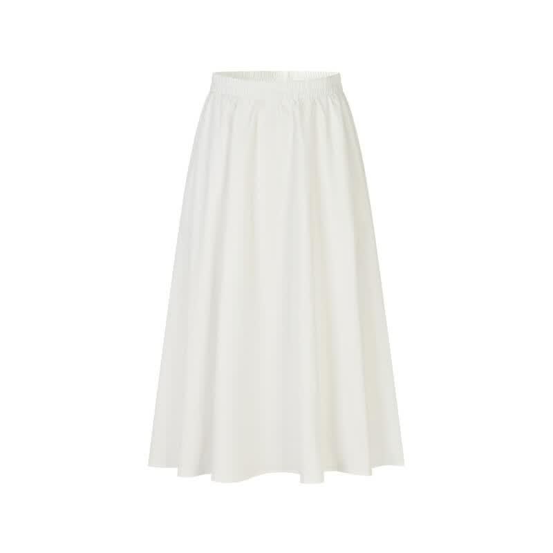 FivePlus Summer Flowy A-Line Midi Skirt