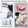Kitchen Clean Dirty Indicator Cartoon Animal Dishwasher Magnet, Sign Magnetic Indicator, Double-sided Dish Washing Machine Decoration Magnet