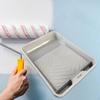 9 Inch Paint Tray for Roller Brush, DIY Painting, Wall Application Tools, Large, Reusable, Sturdy