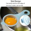 1pc/4pcs Wheat Straw Egg White Separator Egg Yolk Separator Egg Filter Egg Yolk Sieve Household Gadgets Utensils Accessories