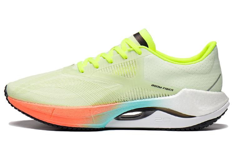 Li Ning Super Light 20 Универсальные Устойчивые к истиранию Дышащие Низкие Беговые Кроссовки Мужские Светло-фруктовый зеленый ARBT001-5 44