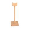 Wooden Headphone Holder Beech Headset Stand Desktop Display Shelf for Home Office Studio Study