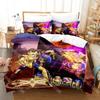 3D Print Fashion Anime Saint Seiya Bedding Set Boys Girls Twin Queen Full Size Duvet Cover Pillowcase Bed Adult Bedroom