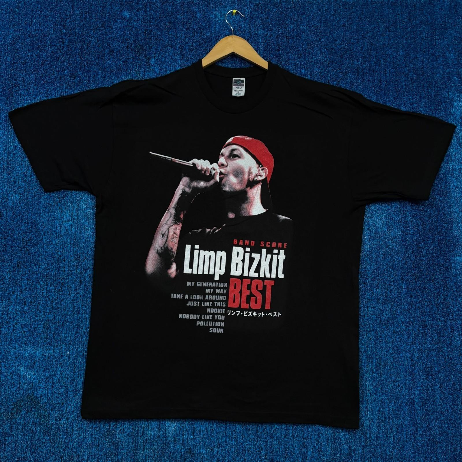 Limp Bizkit Performance Of Japan Poster Nu Metal Band Tee XL Unisex T-Shirt XL
