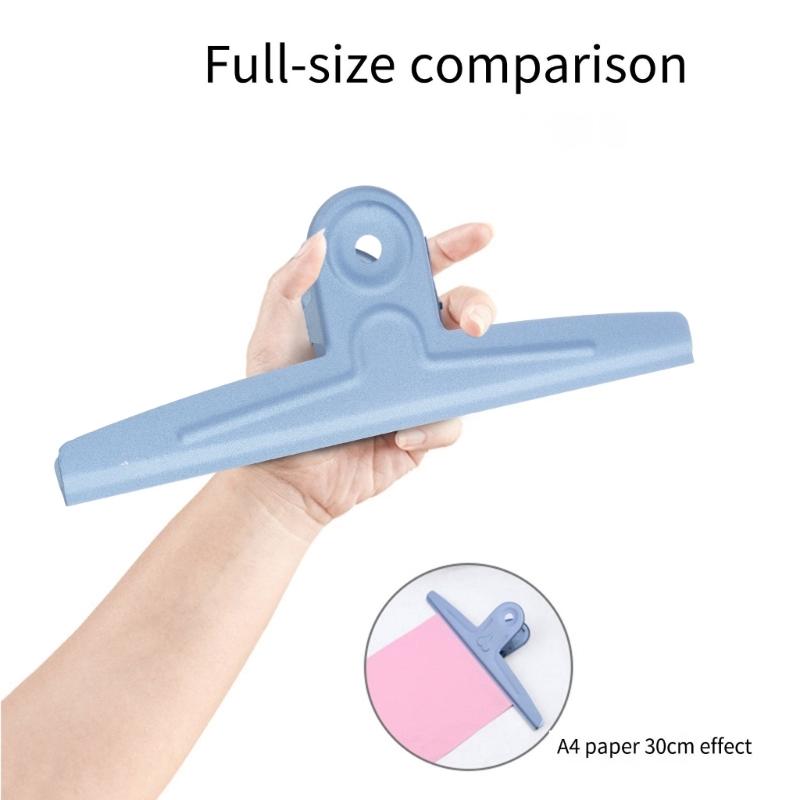 Metalen Paperclip 300mm Lang Grote Binder Paperclip Roestvrij Staal Klem voor Voedselzak Tekenbord Kantoorbenodigdheden