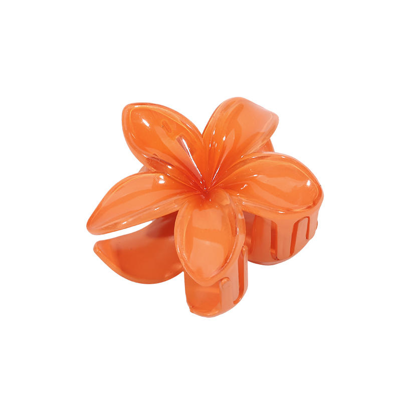 2/5Pcs Gradient Hair Clips New Flower Hair Claws Small Size Fashion Headwear Hairpin Crab Barrette Hair Accessories for Women