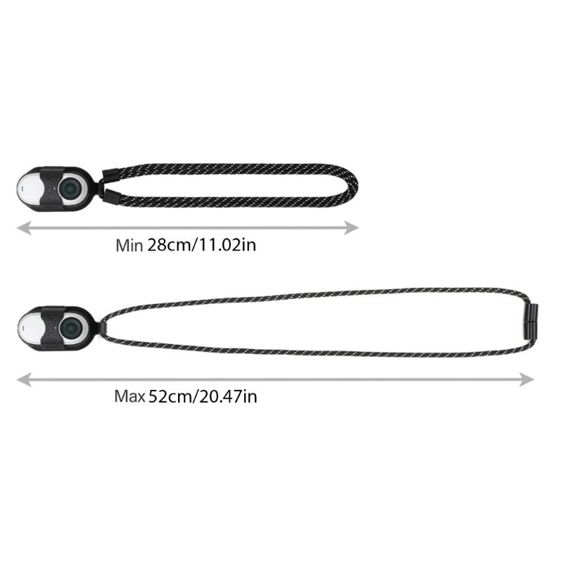 Magnetische Nackenhalterung für GO 3 Kamera Praktische und Flexible Magnetische Brusthalterung mit Lanyard 22cm-42cm Einstellbar