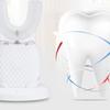 U-Electric shaped Toothbrush, New Electronic Lazy Mechanized Silicone Braces, Ultrasonic Tooth Beauty Sterilization