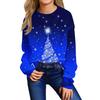 Girls' Hooded Knitted Pullover Round Neck Long Sleeve Top