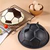 Football Soccer Shape Cake Molds Silicone Half Sphere Pan Nonstick Dome Baking Tool for Home, Party Cakes and Sports Theme Dessert