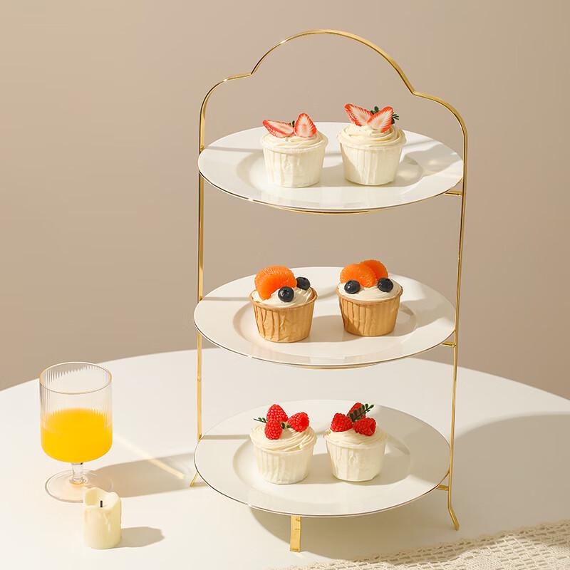 Nordic Ceramic 3-Tier Cake Display Stand