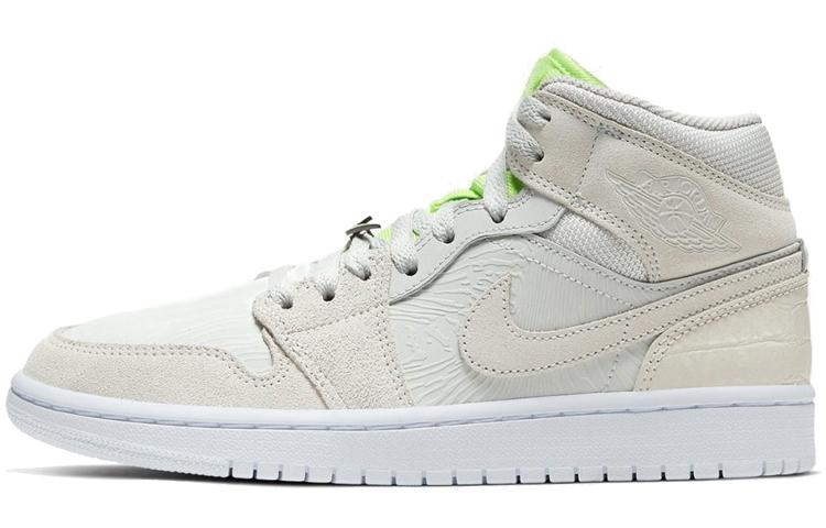 Jordan 1 Mid Vast Grey Ghost Green Женские CV3018-001 38