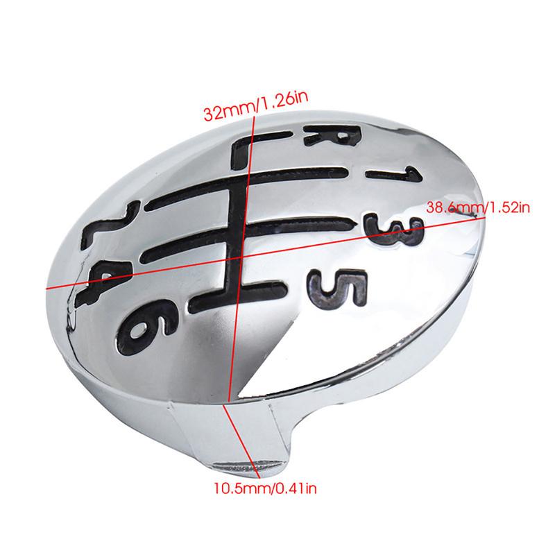 For Renault Clio Twingo Scenic Megane II 1996-2011 5 6 Speed Car Gear Shift Knob Cap Cover Gearbox Shifter Lever Head Protection