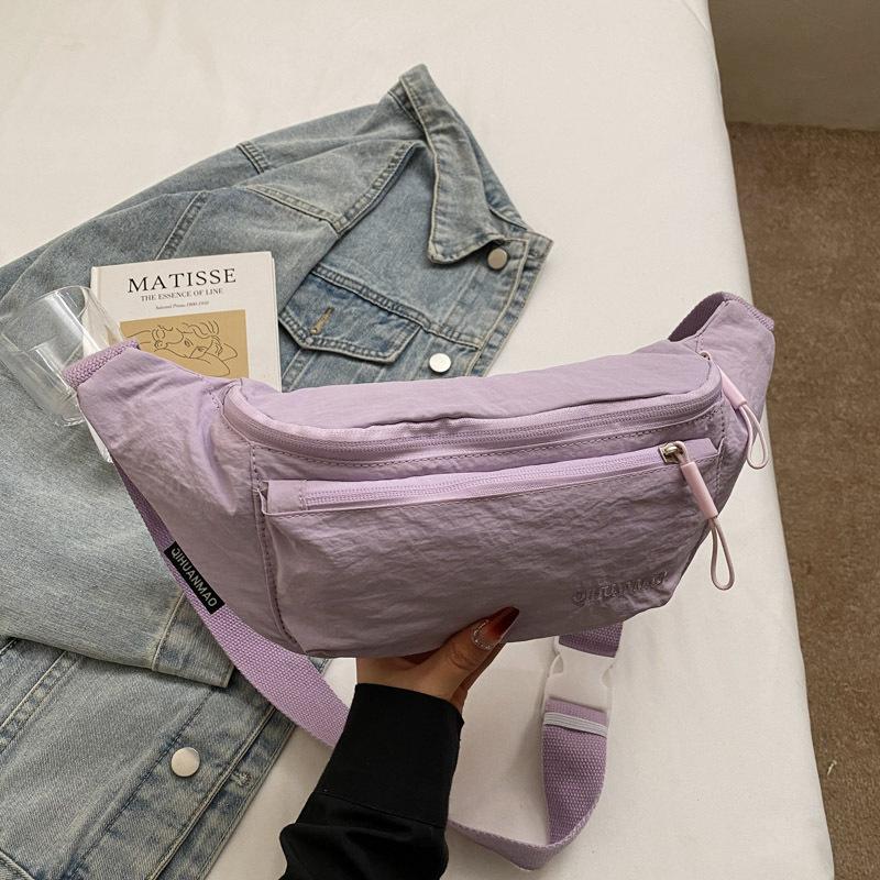 Fashion Trend Casual Simple Dumpling Bag 2025 Spring New Foreign Style Niche Design Women's Shoulder Messenger Bag