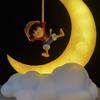 One Piece Luffy Night Light Anime Peripheral Desktop Decoration Moon Lamp Children Gifts