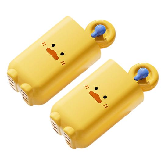 

2 шт. Настенный держатель для палочек для еды на присоске, Экономия места, Кухонный органайзер-контейнер для палочек, ложек, столовых приборов жёлтый