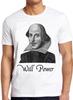 Will Power Teatro William Shakespeare Romeu Julieta Camiseta Engraçada Presente Camiseta M1034