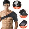 Lightweight Breathable Shoulder Support Brace with Adjustable Strap for Fitness Pain Relief
