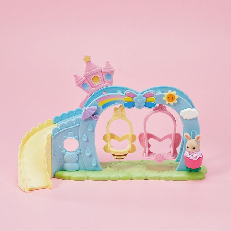 [Sylvanian]5745-Hřiště na houpačce Sunny Castle