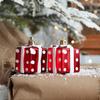 Santa Pendant High-quality Materials Beautifully Holiday Gifts Snowman Pendant Cartoon Design Bright Colors Holiday Accessories