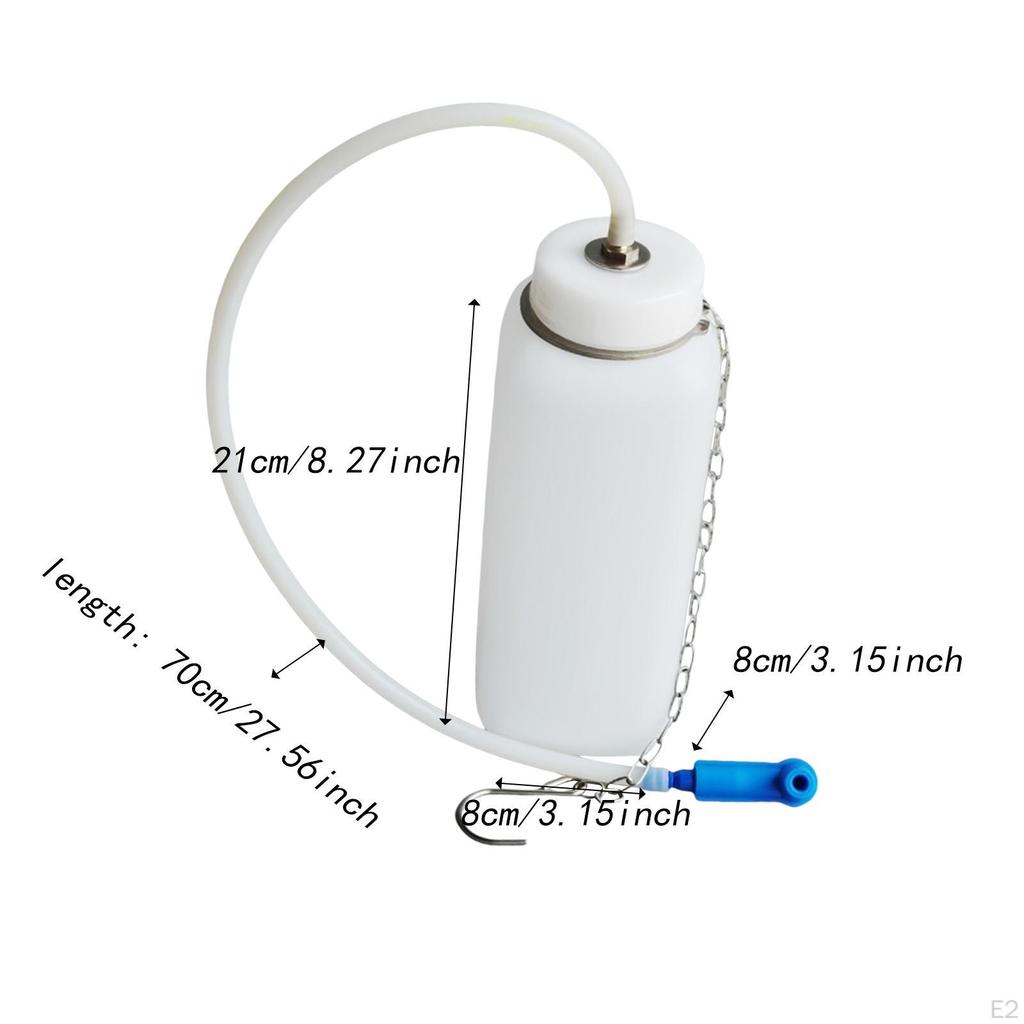 Bremsenentlüftungsflasche 1L Flüssigkeitsentlüftung mit Aufhängehaken für Fahrzeug