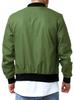 Men's Trendy Plus Size Bomber Jacket - Spring/Autumn Zipper Outerwear 5XL