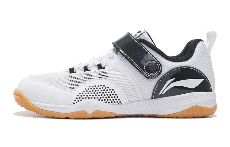 Li Ning Cushioning Slip Resistant Abrasion Resistant Breathable Low top Kids  Training Shoes Teenagers APTS006-2 31.5