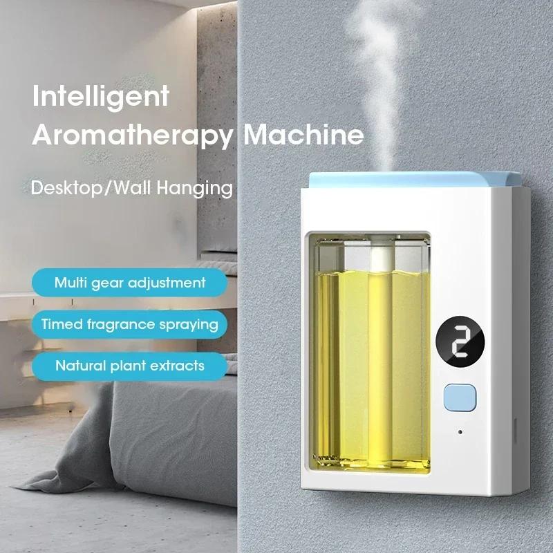 Wall Mount Mini Essential Oil Diffuser Adjustable Portable Aromatherapy Air Purifier Deodorizer