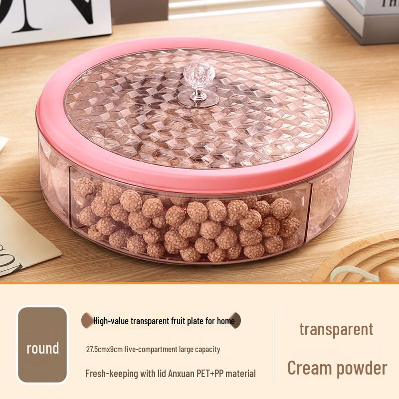 

JingJingRS Divided Snack & Fruit Serving Platter