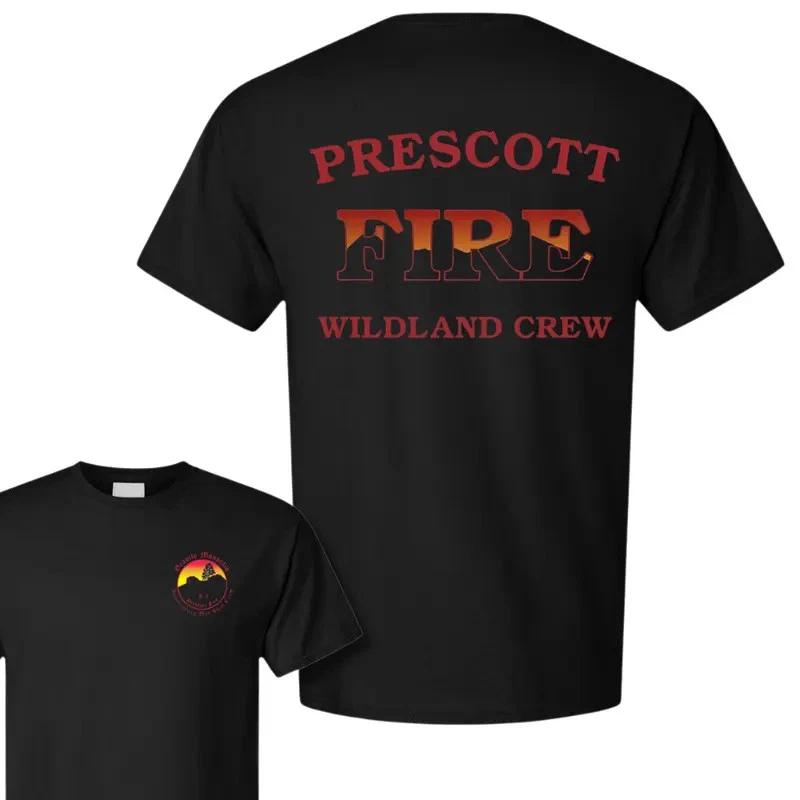 Granite Mountain Hotshots Firefighter T-Shirt, Wildland Crew Tribute Graphic Tee XXXL