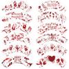 Halloween Blood Hand Pattern Cake Border Accessories Set Party Decor Venue